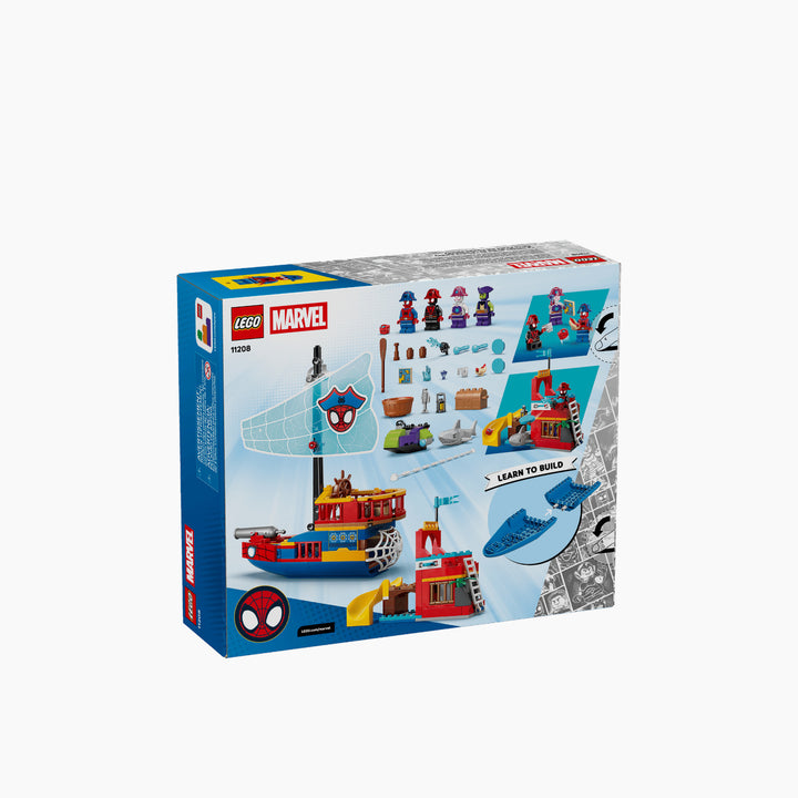 LEGO فريق سبايدي: سفينة القراصنة - 201 قطعة