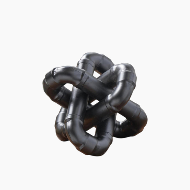 Metal Knot decor figurine made of metal