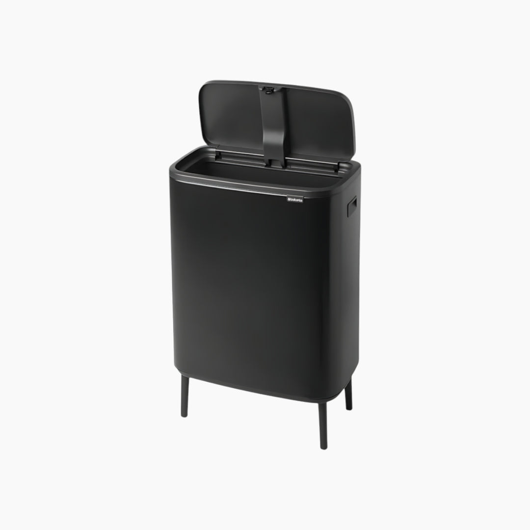Brabantia Bo Touch Bin Hi 60 Liter matt black trash can