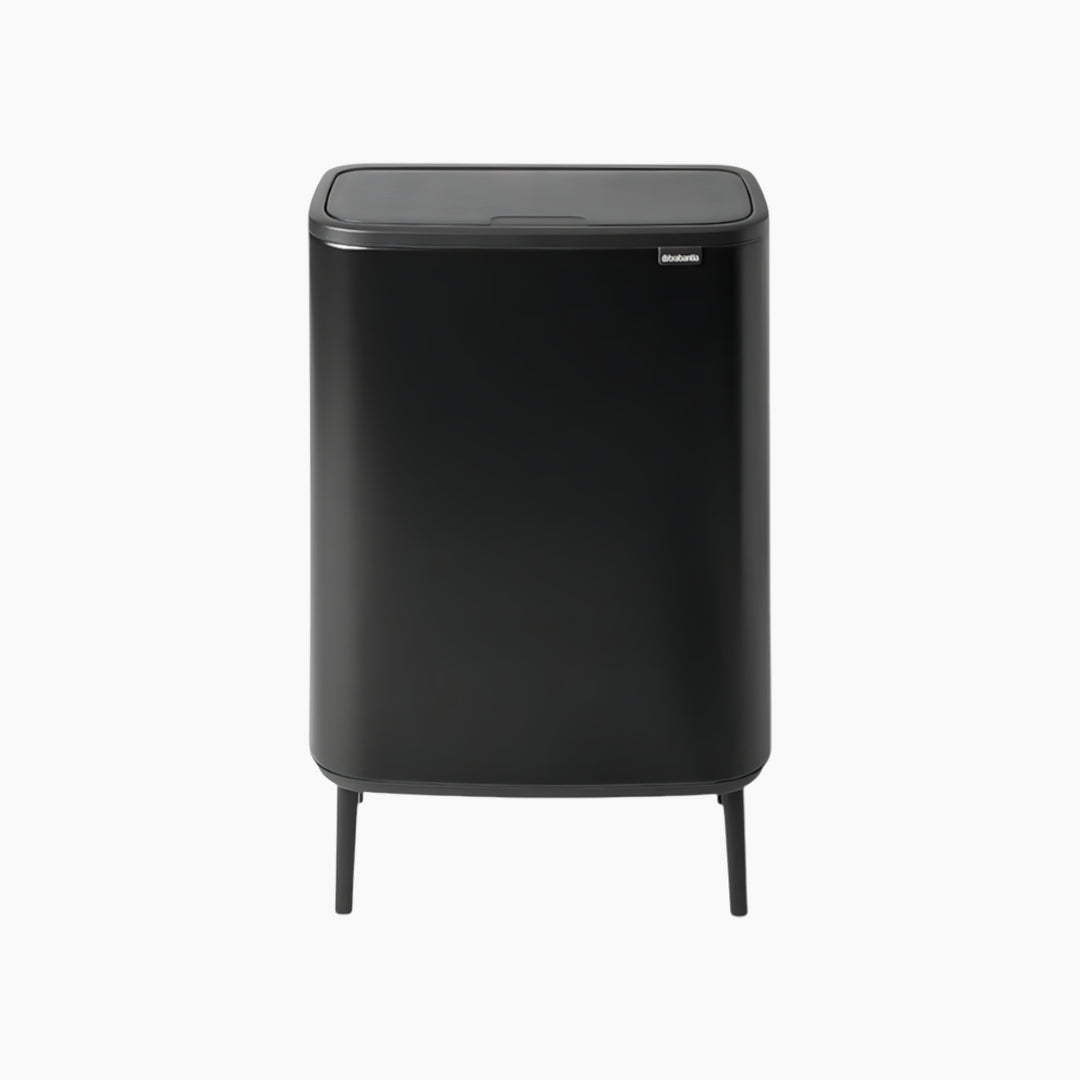 Brabantia Bo Touch Bin Hi 60 Liter trash can in matt black