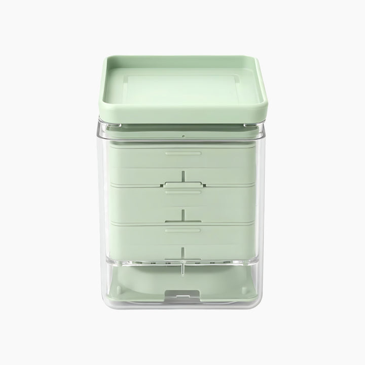 Brabantia green potato cutter with stainless steel blade