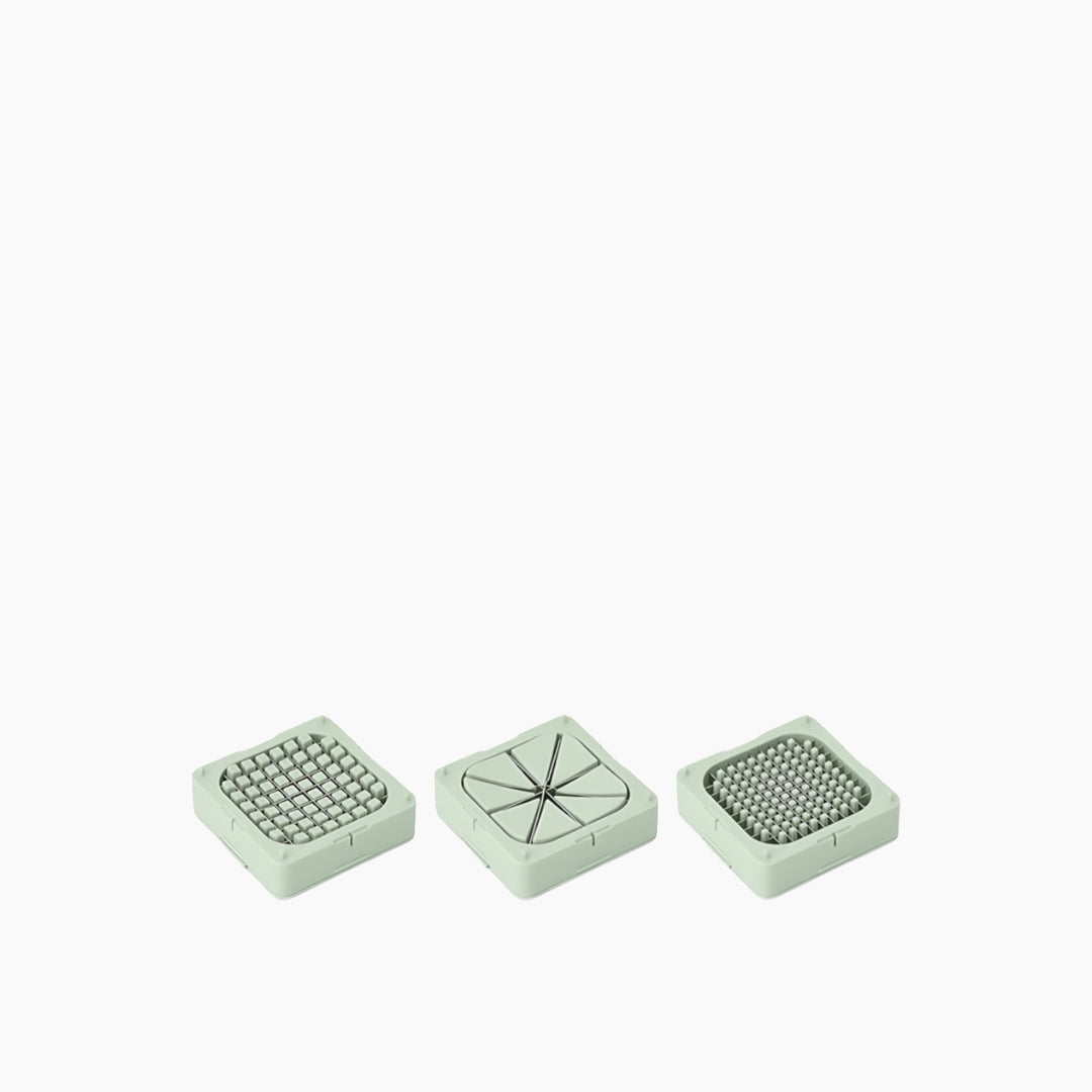 Brabantia green potato cutter with 304 stainless steel blade
