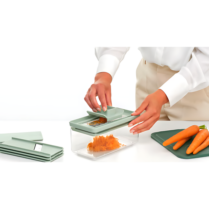 Brabantia 22cm green Silicer &amp; Grater Set