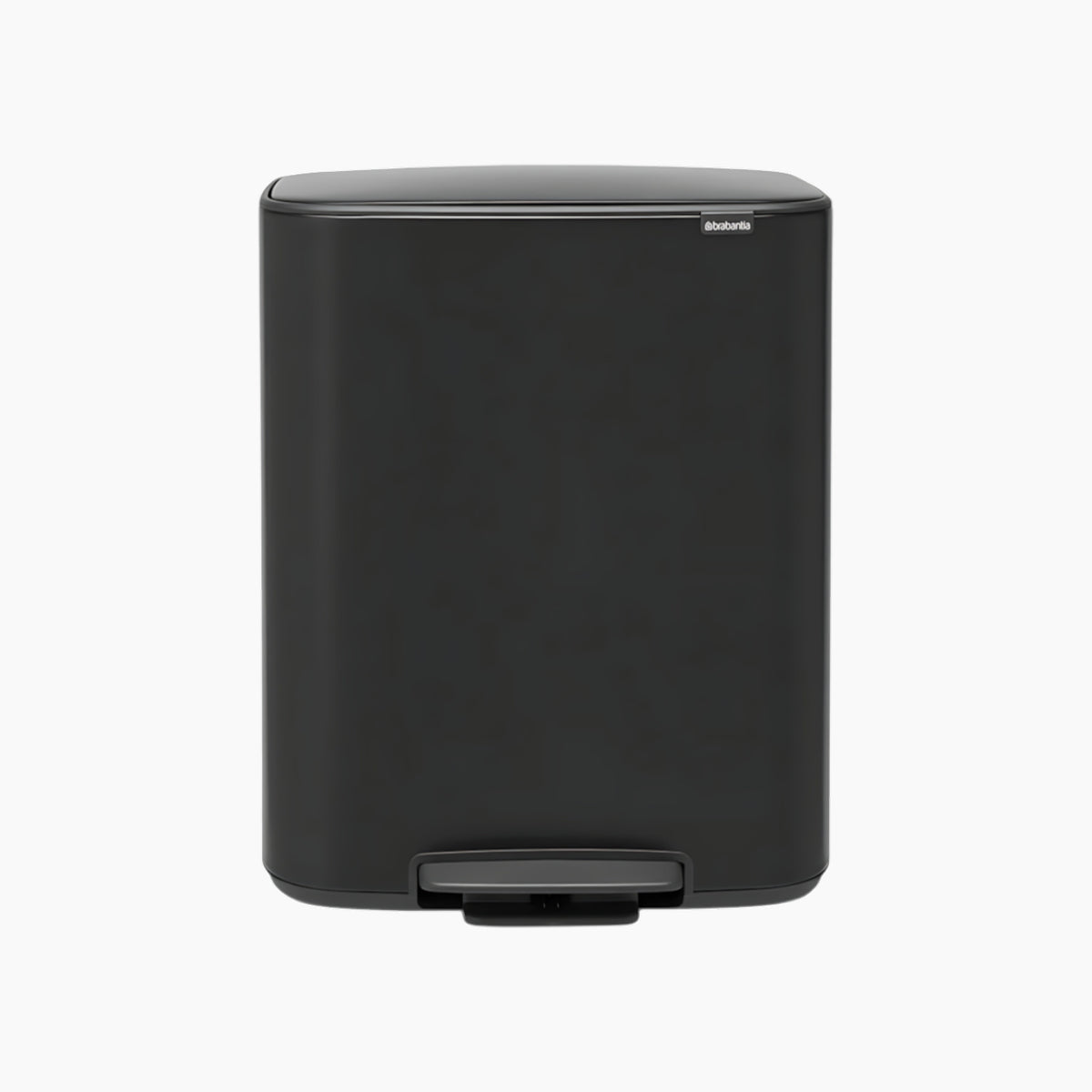 Brabantia Bo Pedal Bin 60 Liter in Matt Steel Fingerprint Proof