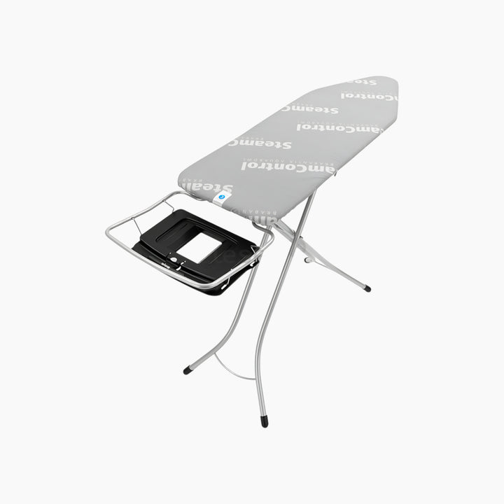 Brabantia ironing board with Aqua Bowl system and extra-wide surface