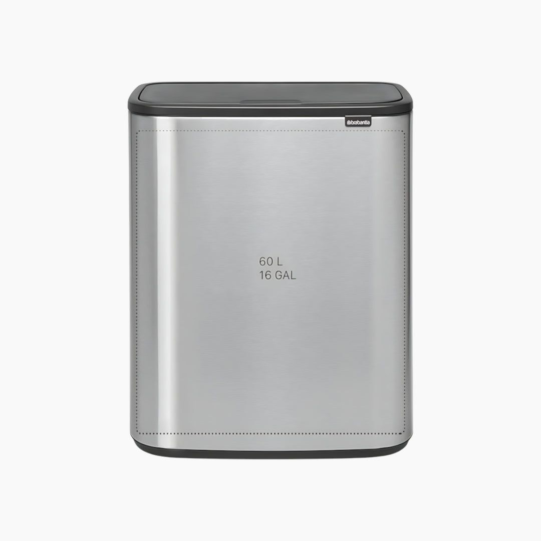 Brabantia Bo Touch Bin 60 Liter trash can with soft-touch opening