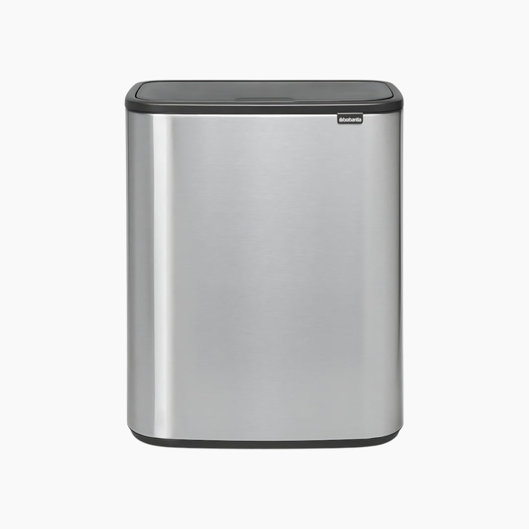Brabantia Bo Touch Bin 60 Liter trash can with fingerprint-proof finish