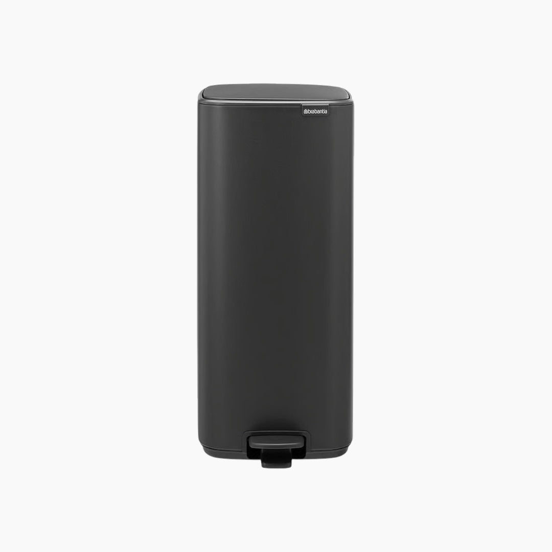 Brabantia Bo Pedal Bin 30L Mineral Grey