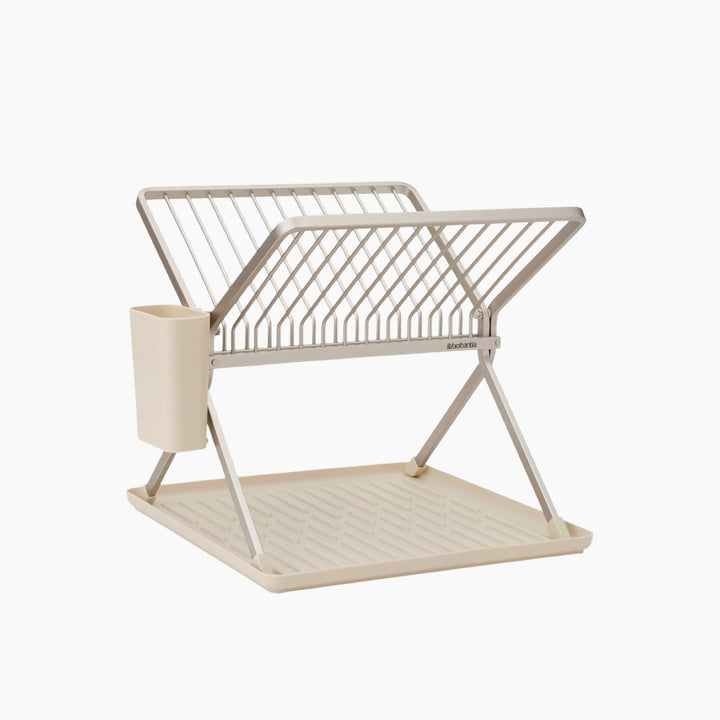 Brabantia Sink Side Foldable Dish Rack Soft Biege