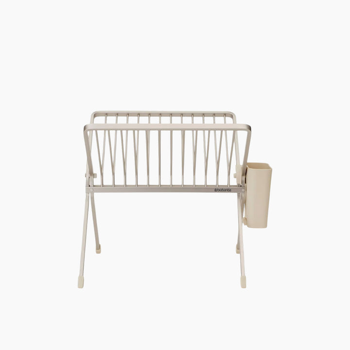 Brabantia Sink Side Foldable Dish Rack Soft Biege