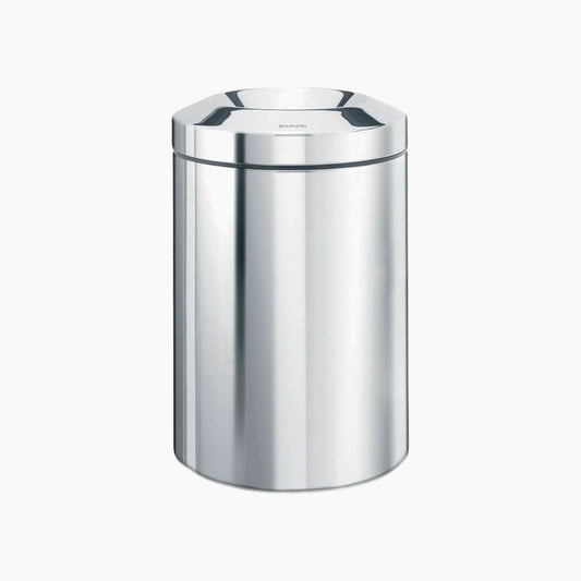 Brabantia Waste Bin Non Flameable Guard 7 Liter Brilliant Steel