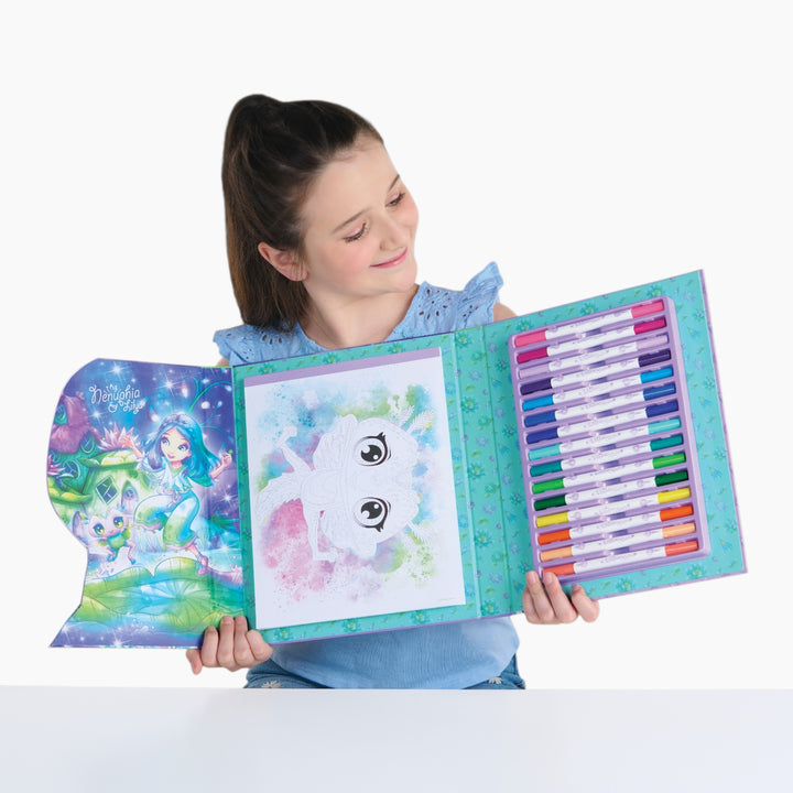 Nebulous Stars Color-by-Number Book Set