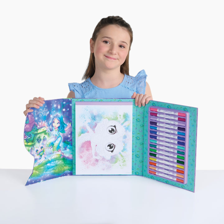 Nebulous Stars Color-by-Number Book Set