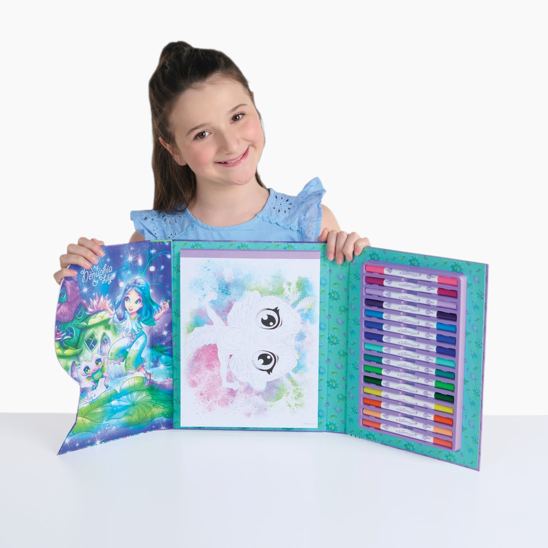 Nebulous Stars Color-by-Number Book Set
