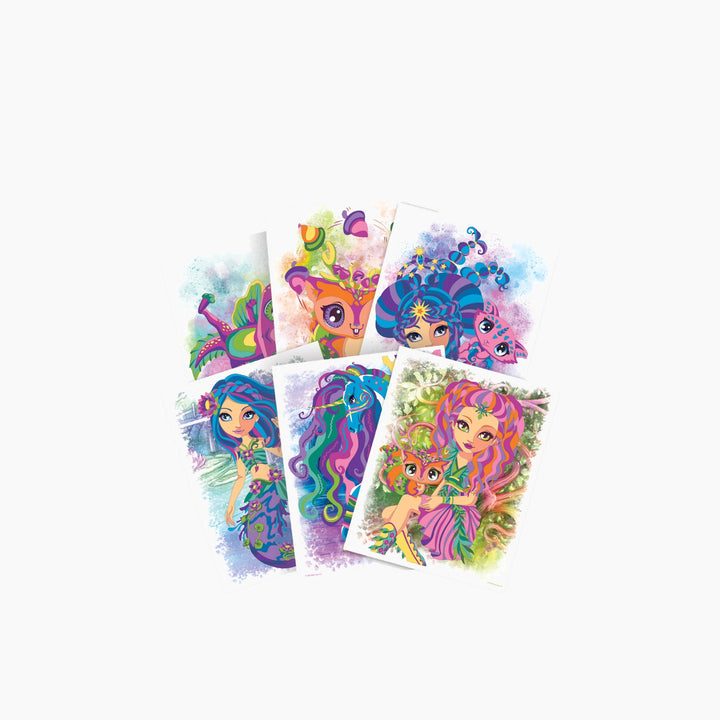 Nebulous Stars Color-by-Number Book Set