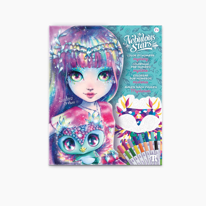 Nebulous Stars Color by Number Book Set - Mystery