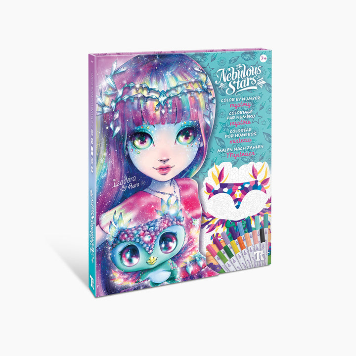 Nebulous Stars Color by Number Book Set - Mystery