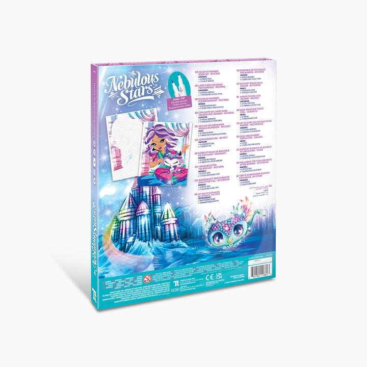 Nebulous Stars Color by Number Book Set - Mystery