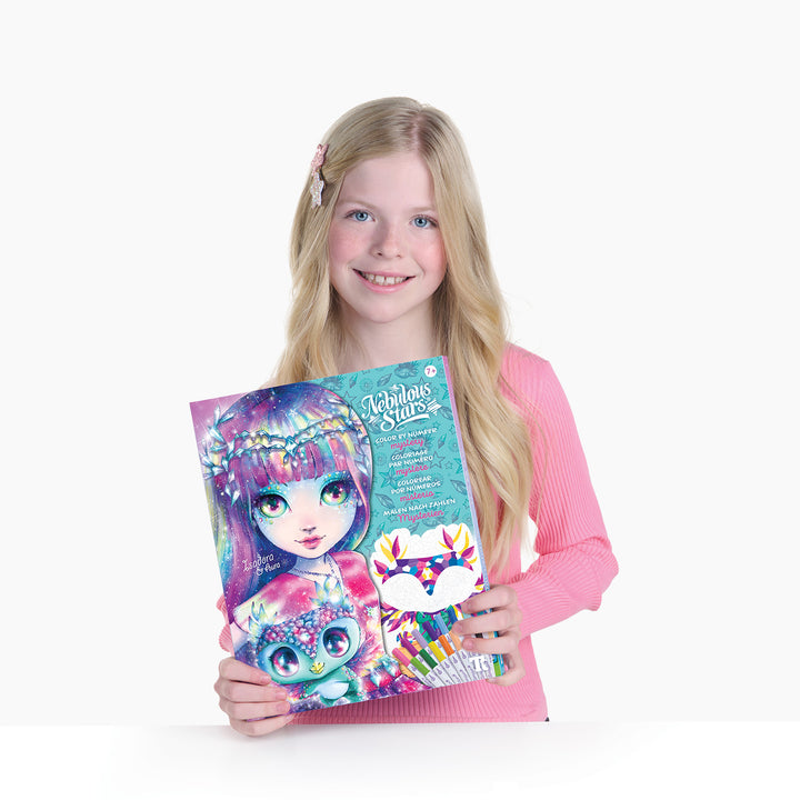 Nebulous Stars Color by Number Book Set - Mystery