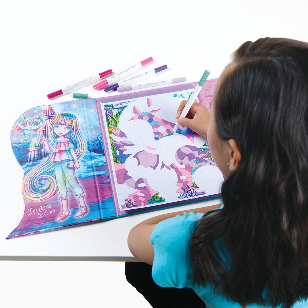 Nebulous Stars Color by Number Book Set - Mystery