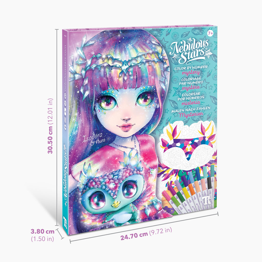 Nebulous Stars Color by Number Book Set - Mystery