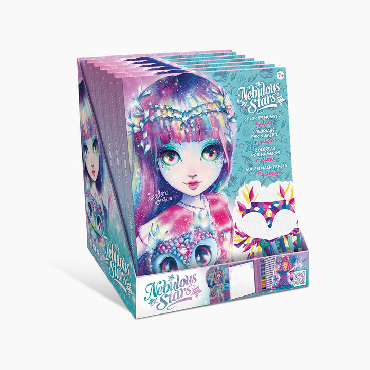 Nebulous Stars Color by Number Book Set - Mystery