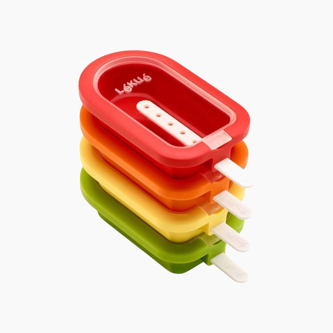 Lekue Kit of 4 Stackable Popsicle Molds