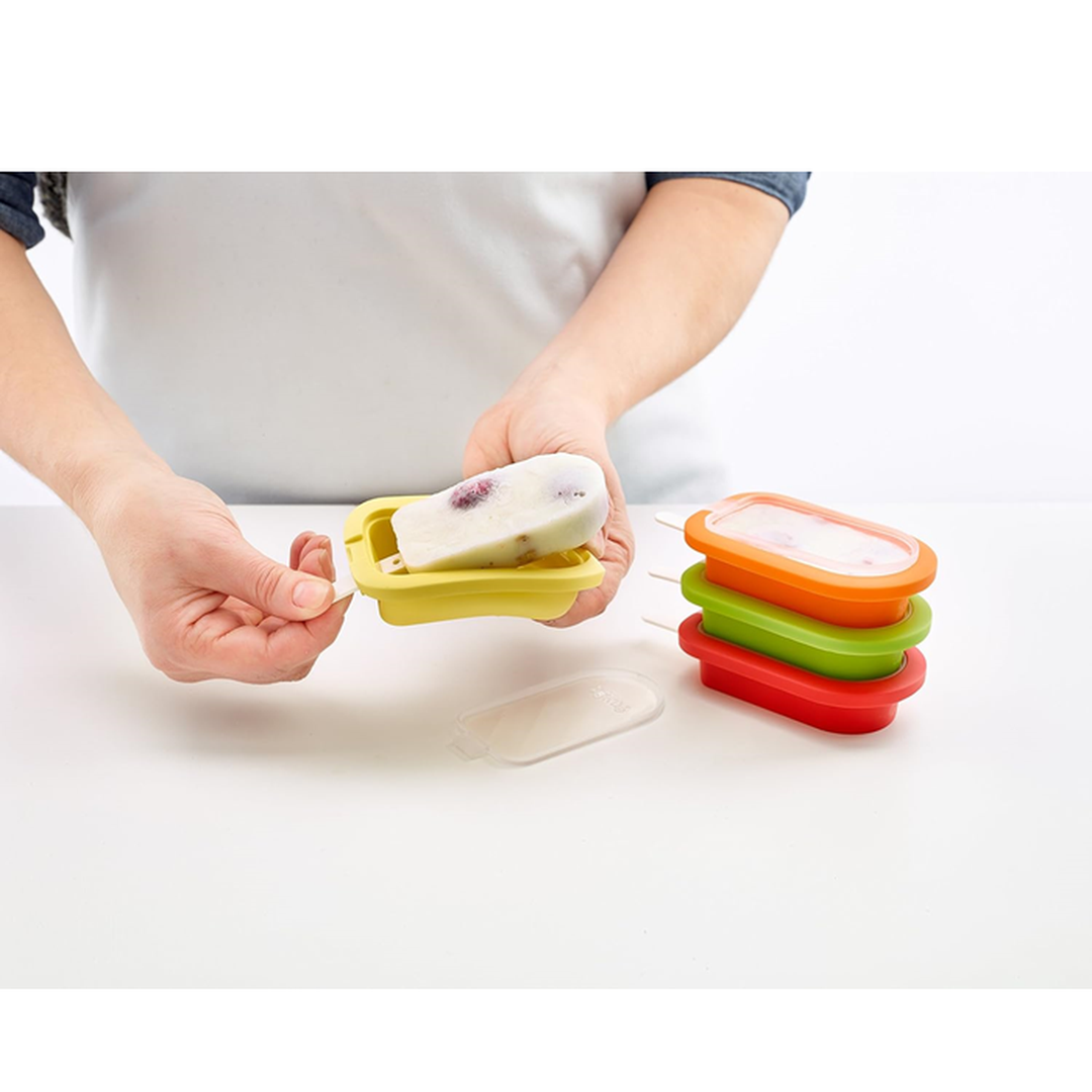 Lekue Kit of 4 Stackable Popsicle Molds