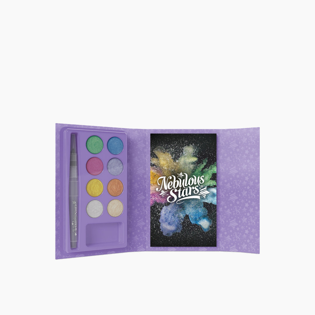 Nebulous Stars Watercolor-to-Go - Pitch Black