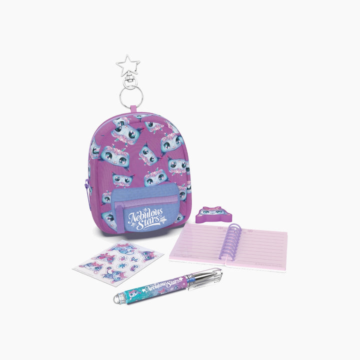 Nebulous Stars Mini Backpack Stationery Set (Assorted Designs 3 pcs)