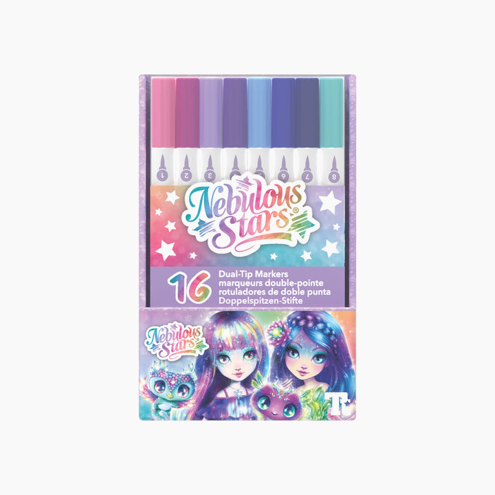 Nebulous Stars Dual-Tip Markers - Pack of 16