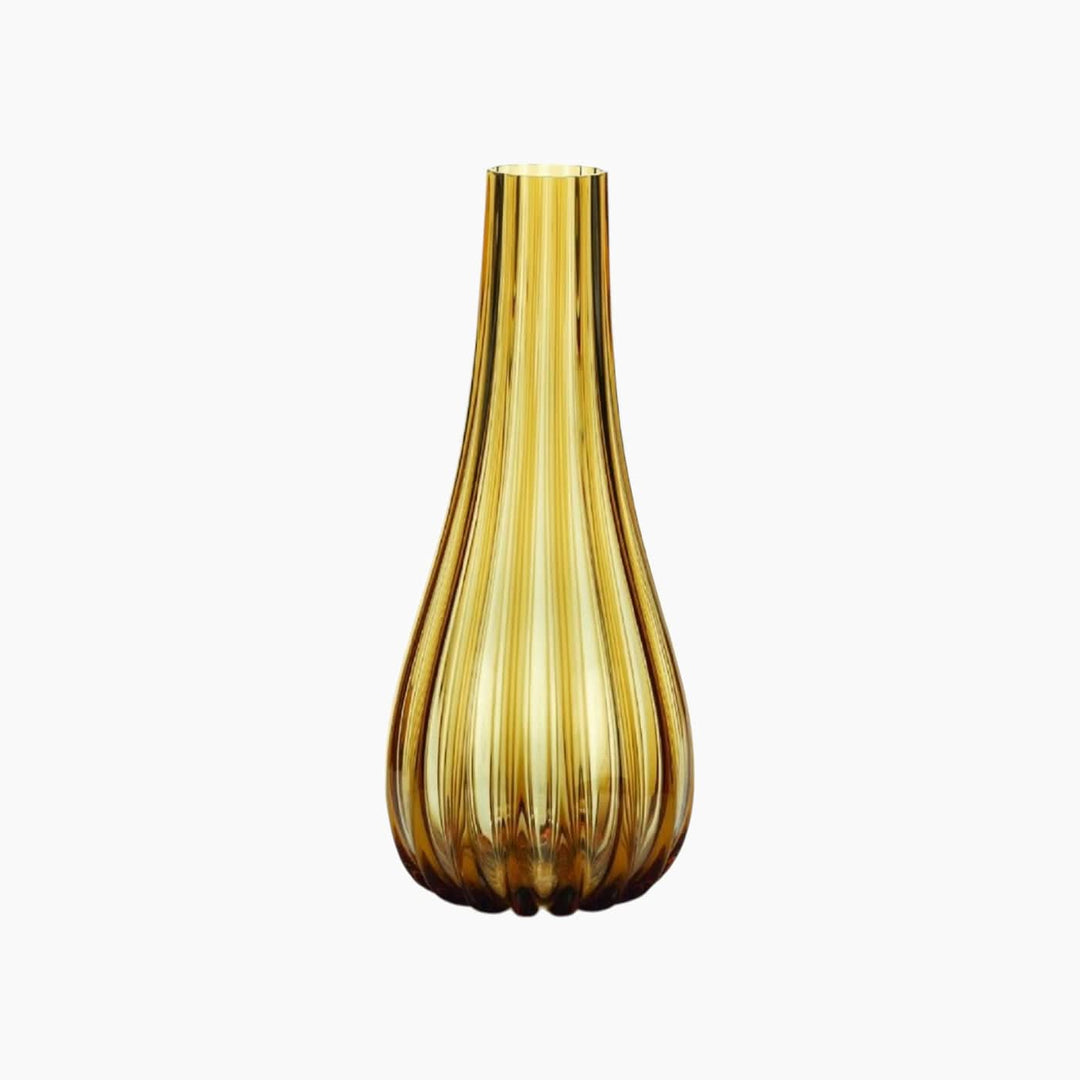 Ivv 50 cm amber glass vase