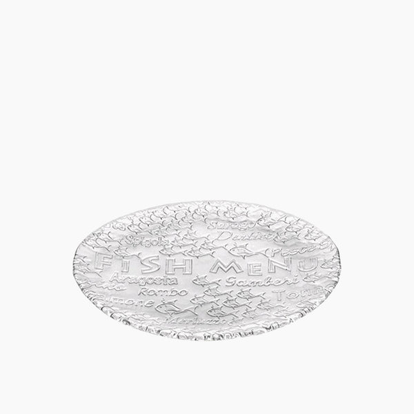 Menu Fish Dish 30x25cm Transparent