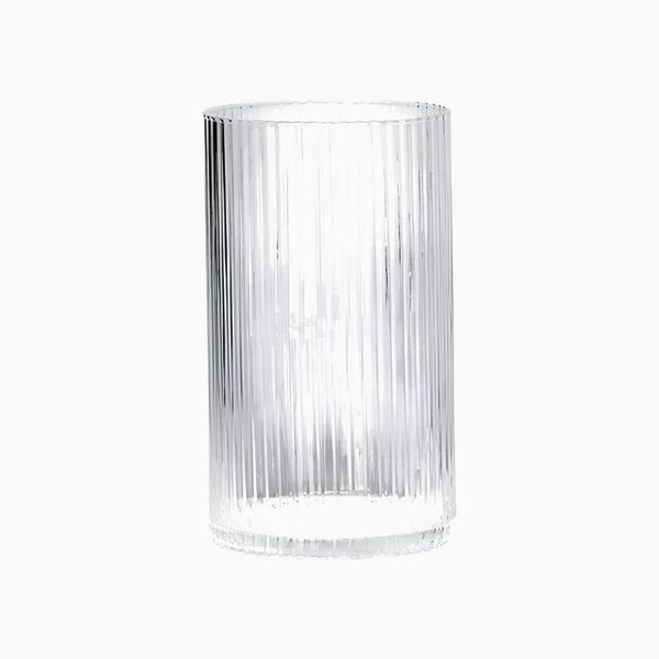 مزهرية شفافة من Optic XYZ ارتفاع 24 سم
