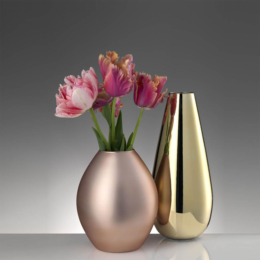 Ivv Scicchissimo 38 cm gold hand-blown glass vase