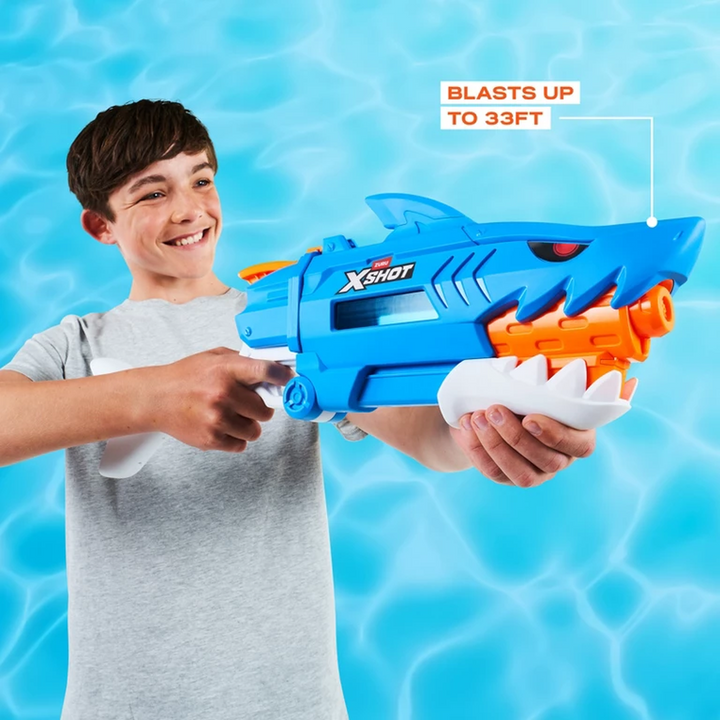 Zuru X-Shot Water Fast-Fill Shark Attack Water Blaster