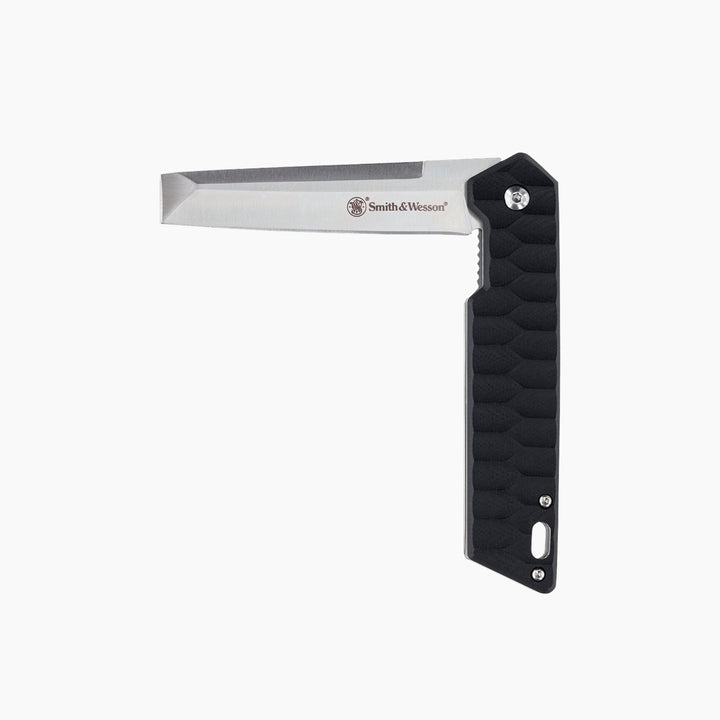Smith &amp; Wesson folding cleaver with spring assist