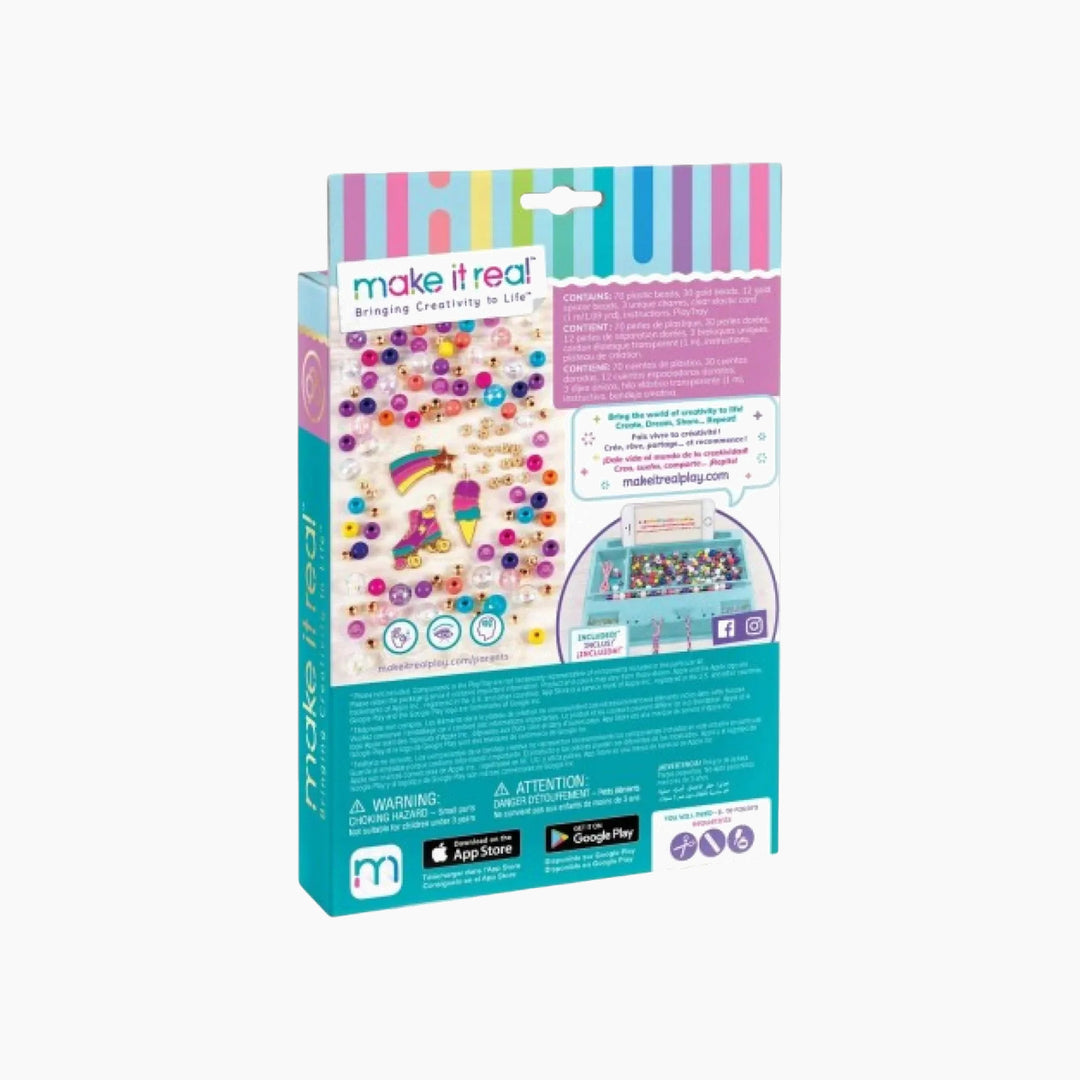 MAKE IT REAL Rainbow Dream Jewelry Kit with 123 pieces