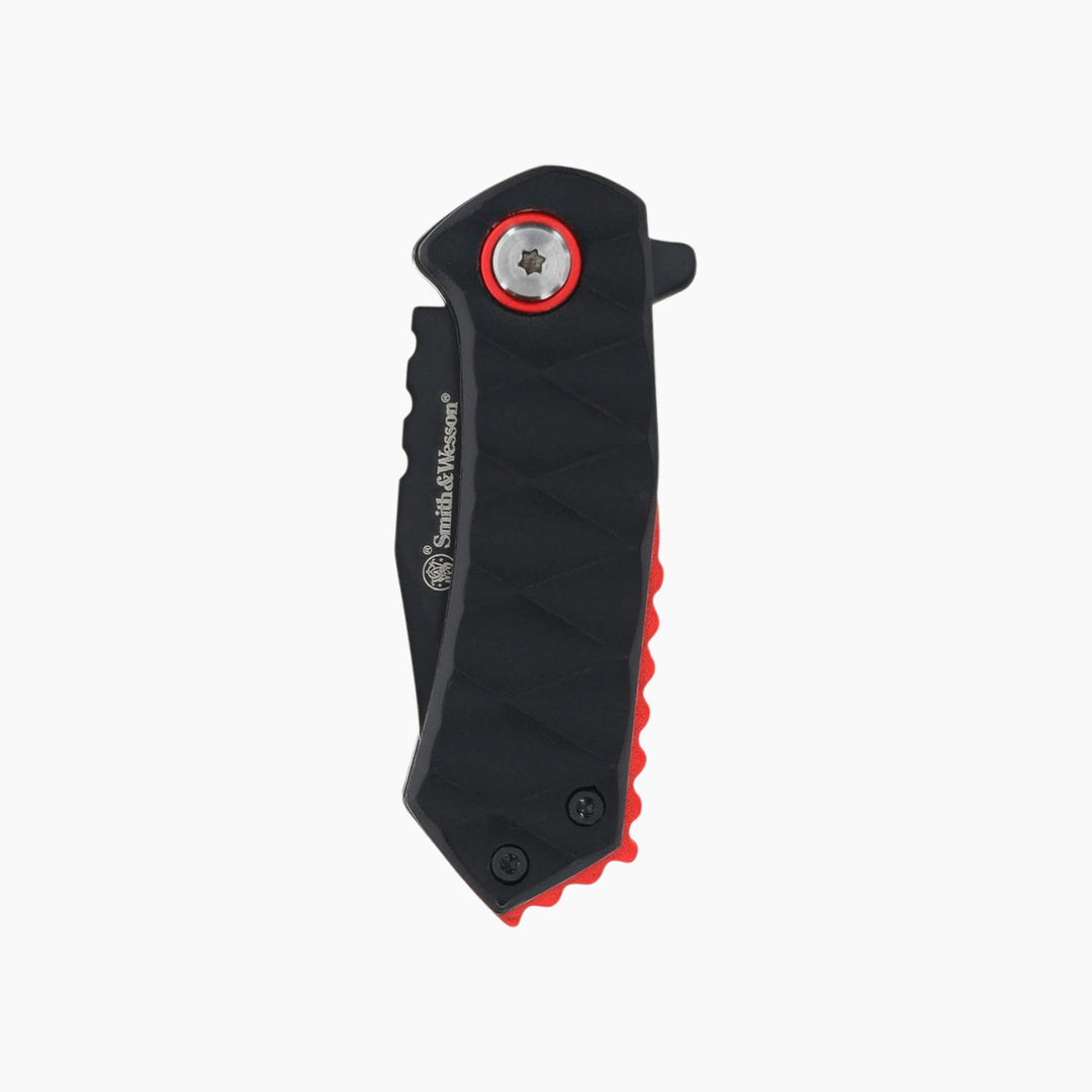 Smith &amp; Wesson 24/7 Assisted Clip Point knife with spring-assisted flipper action