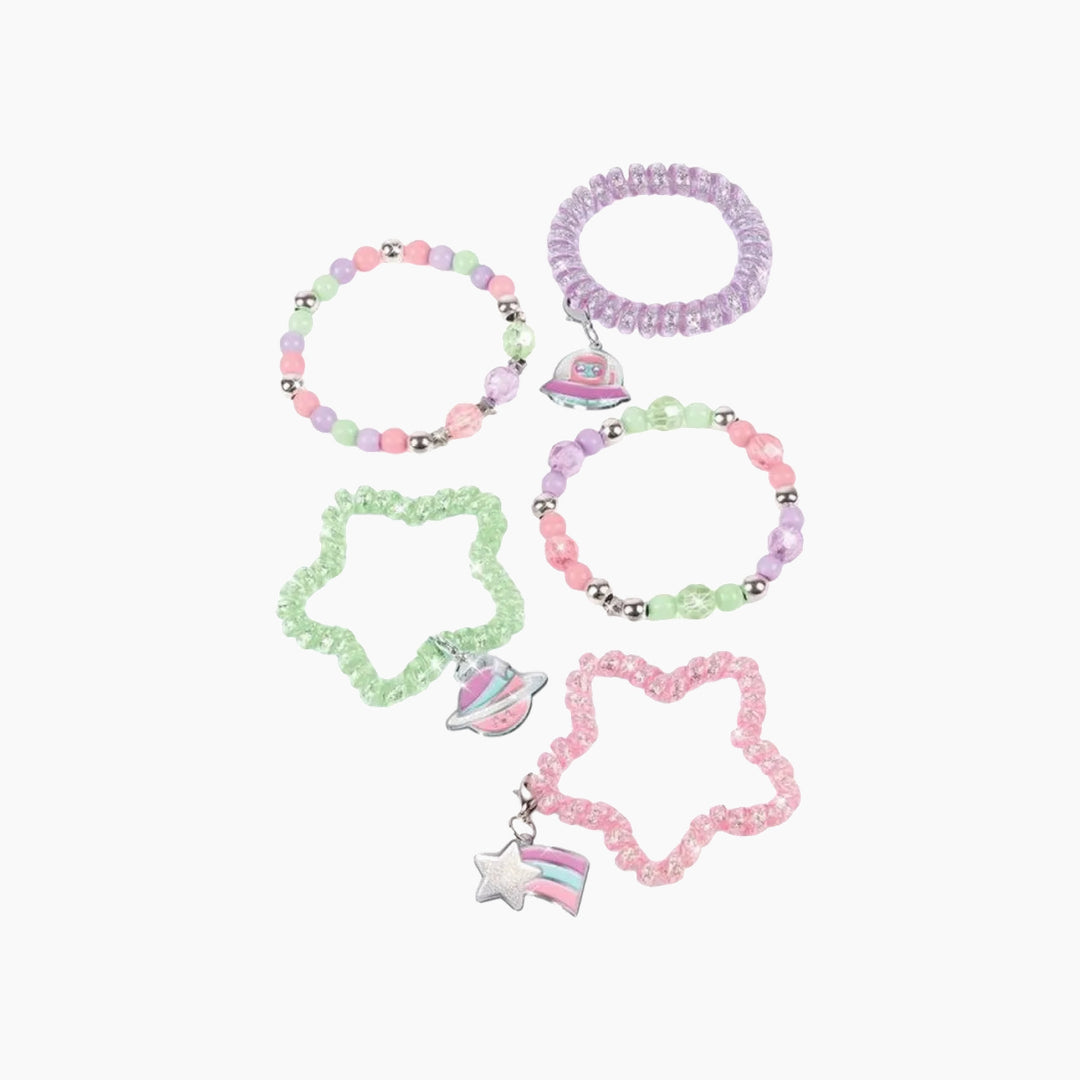 MAKE IT REAL Sparkly Spiral racelet 70 Pcs