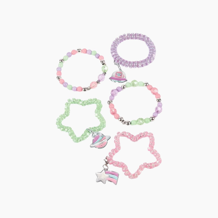 MAKE IT REAL Sparkly Spiral racelet 70 Pcs