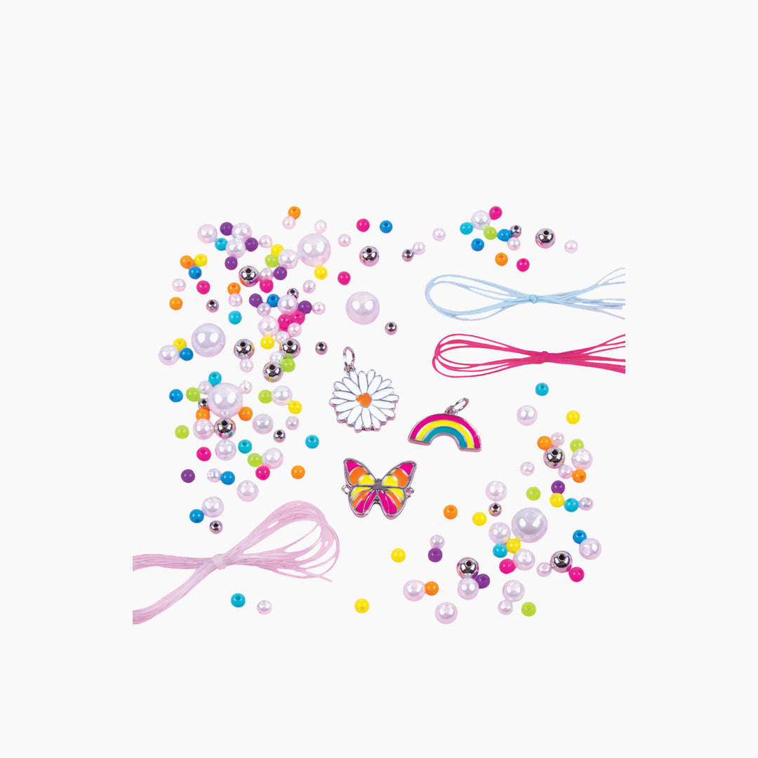 MAKE IT REAL Rainbow Treasure Bracelets craft kit