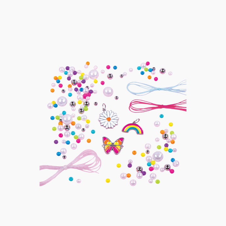 MAKE IT REAL Rainbow Treasure Bracelets craft kit