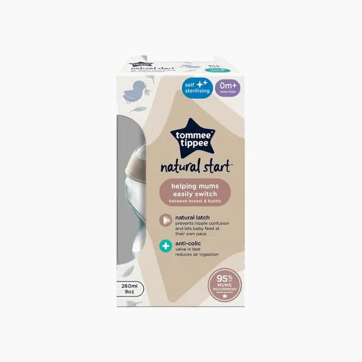 Tommee Tippee Natural Start Slow Flow Bottle - HUNA