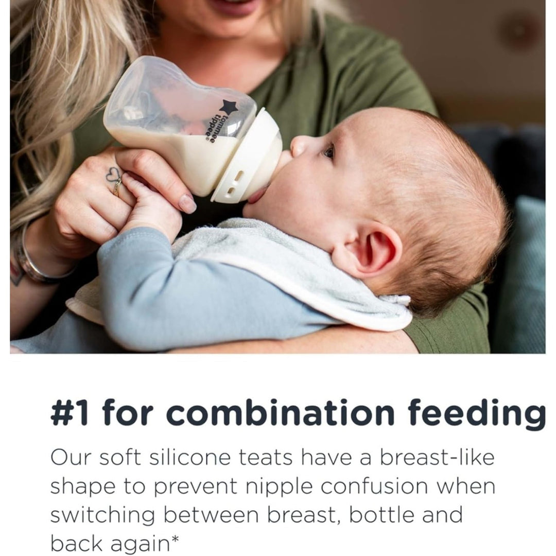 Tommee Tippee Natural Start Slow Flow Bottle - HUNA