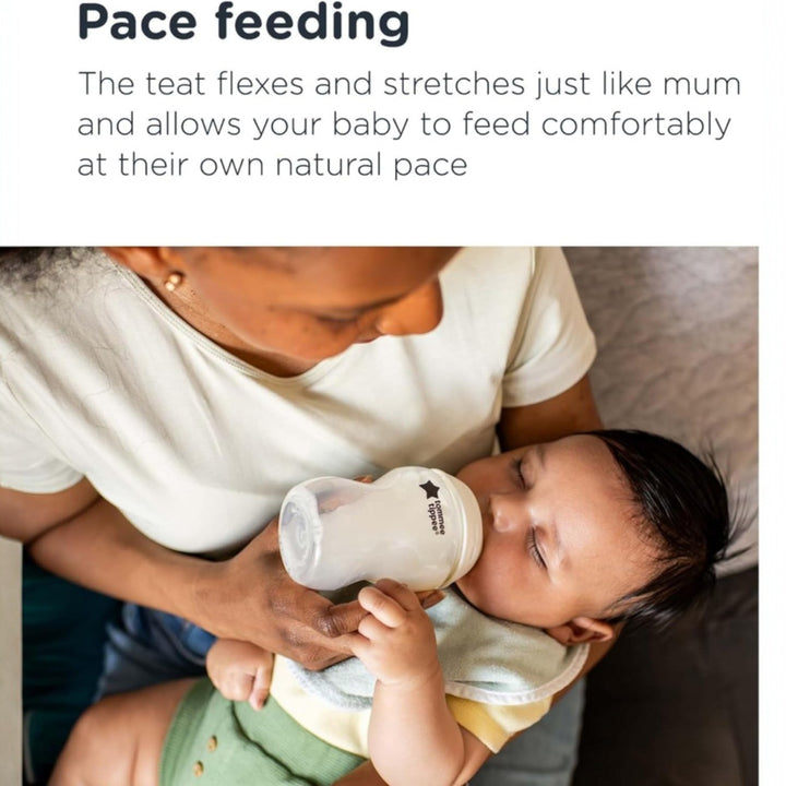 Tommee Tippee Natural Start Slow Flow Bottle - HUNA