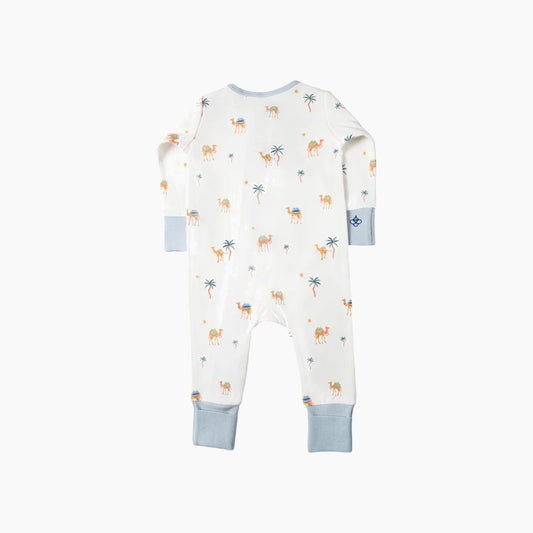 Snugbeenightwear Desert wanderers cotton sleepsuit desert animals