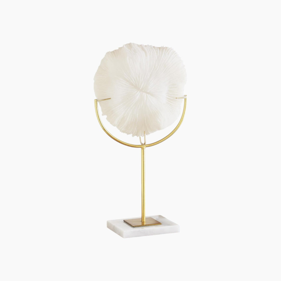 Marble coral sculpture