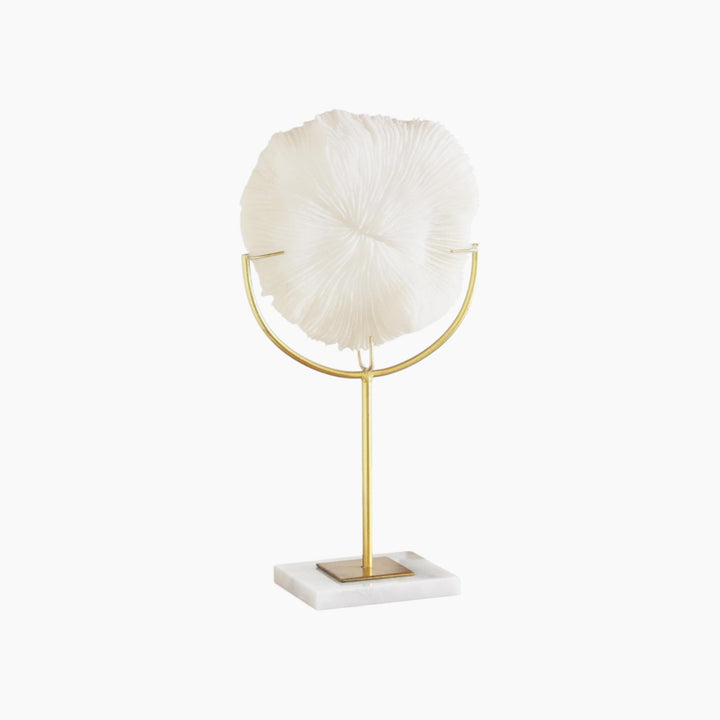 Marble coral sculpture