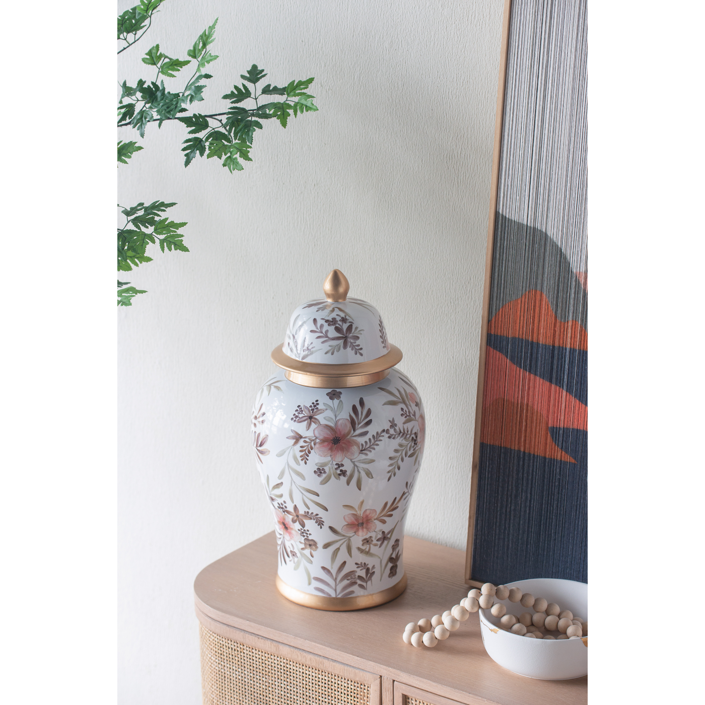 Mascagni Ceramic Jar Vase Mascagni Ceramic Jar Vase